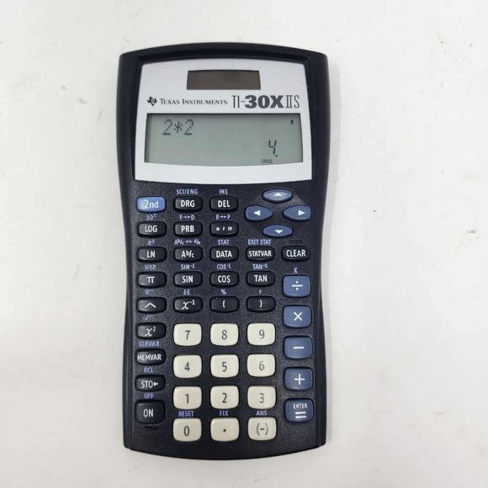 Texas Instruments TI-30X IIS Scientific Calculator‎ Solar Working